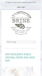 Mobile Screenshot of brineoyster.com